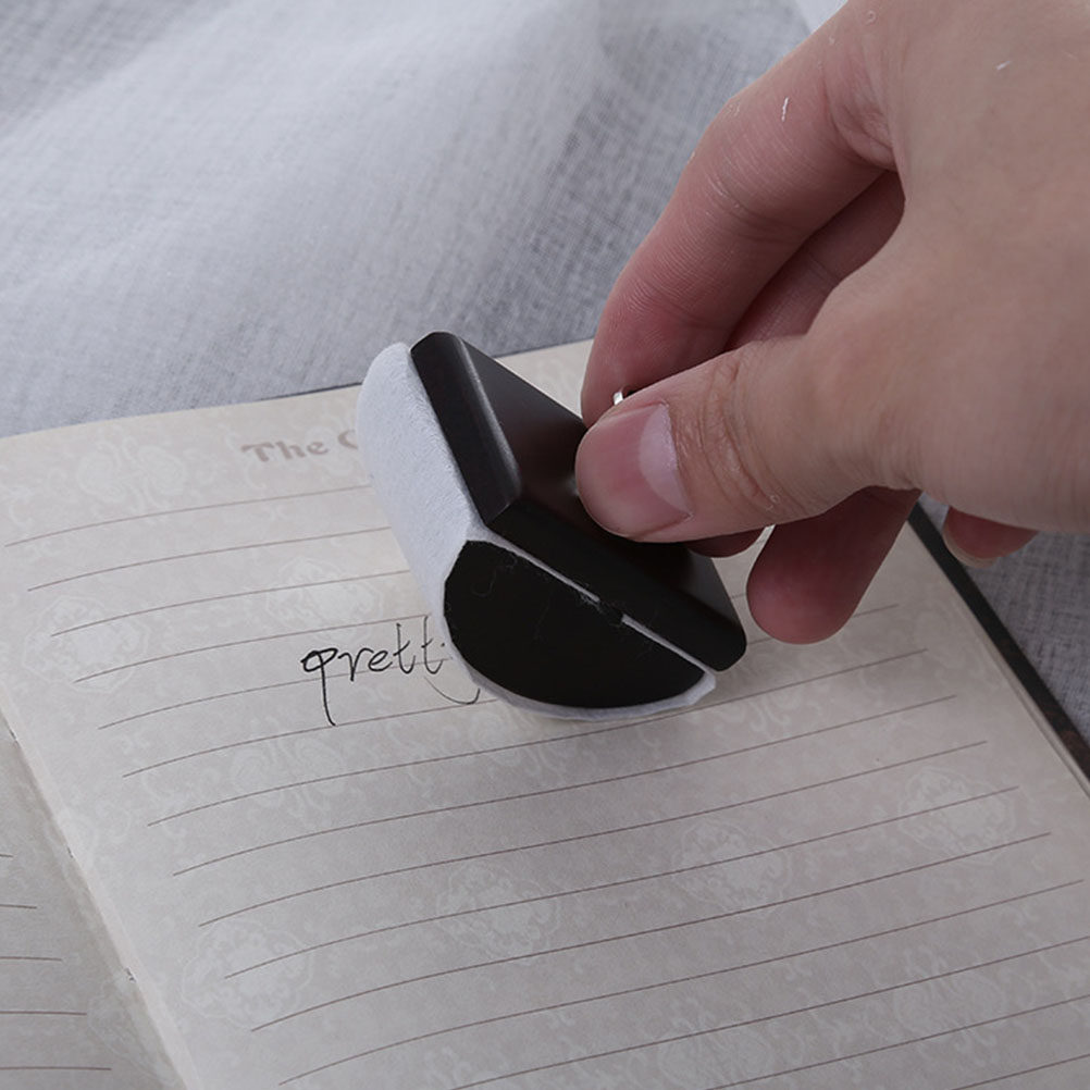 Ink Blotter Paper - 2개입 컴팩트 우드 로커 블로터 잉크