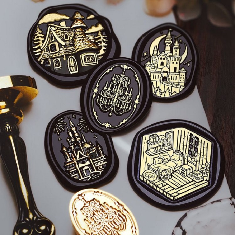 왁스 씰 스탬프 빈티지 할로윈 개인 맞춤형 웨딩 스탬프 - Wax Seal Stamp Set 리뷰 및 가격