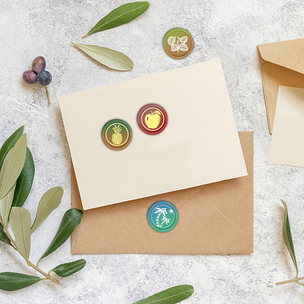 왁스 씰 스탬프 세트: 탈착 가능한 원형 황동 스탬프  - Wax Seal Stamp Set 리뷰 및 가격